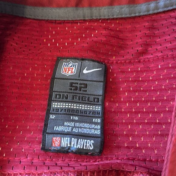 Nike Washington Redskins NFL Robert Griffin III On Field Football Jersey 52 NEW - Picture 8 of 10